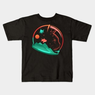 Astrocat - Cat and Space Kids T-Shirt